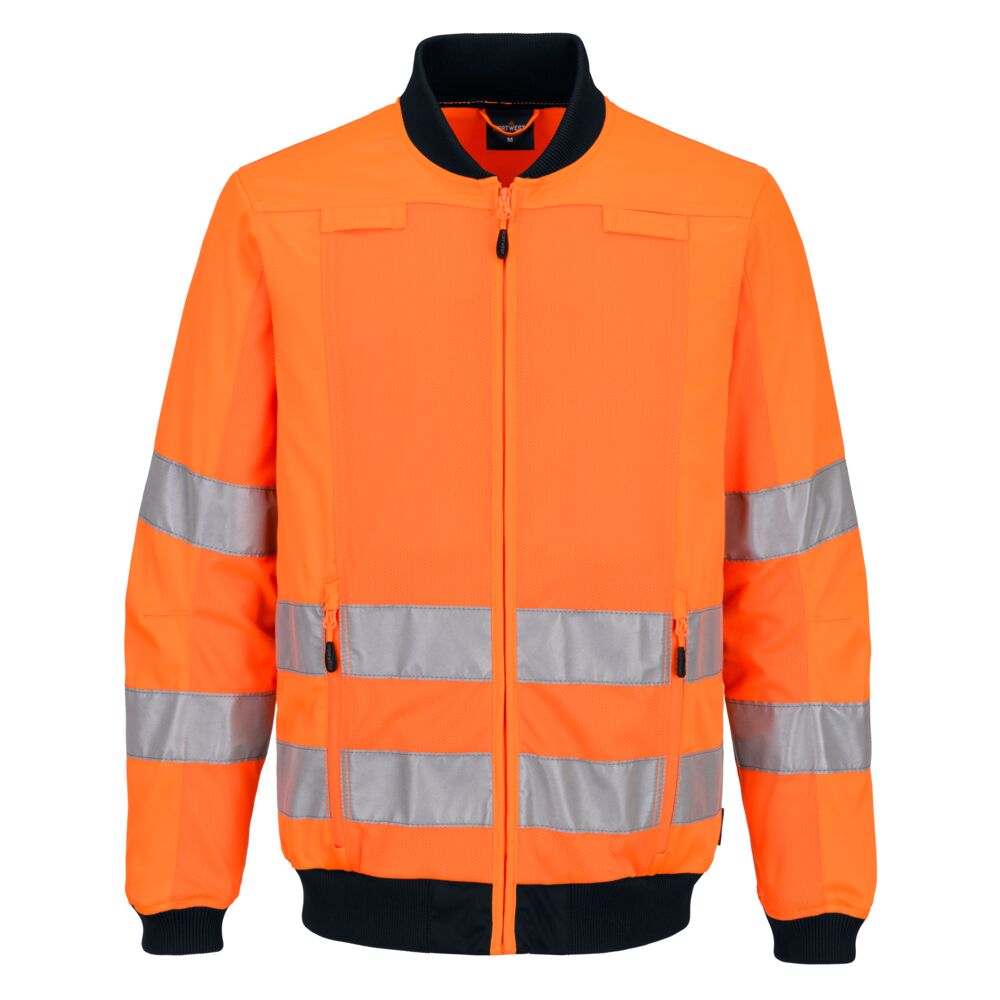 Hi-Vis Work Mesh Panel Jacket