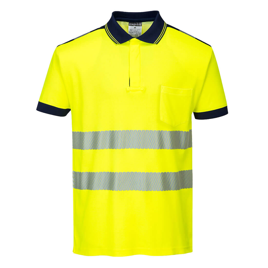 Koszulka Polo ostrzegawcza PW3